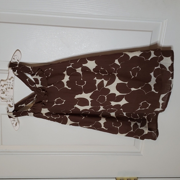 Genuine Kids OshKosh Brown Floral Dress NWT Size 3T - Picture 3 of 10